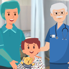 Preparing children for surgery